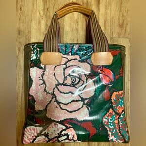 Consuela Rosita Floral Multicolor Tote Bag Retired Print